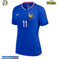 Frankreich Ousmane Dembele #11 Heimtrikot Frauen EM 2024 Kurzarm